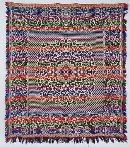 ANTIQUE 4-COLOR LANCASTER COUNTY,