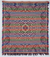 ANTIQUE 4-COLOR LANCASTER COUN