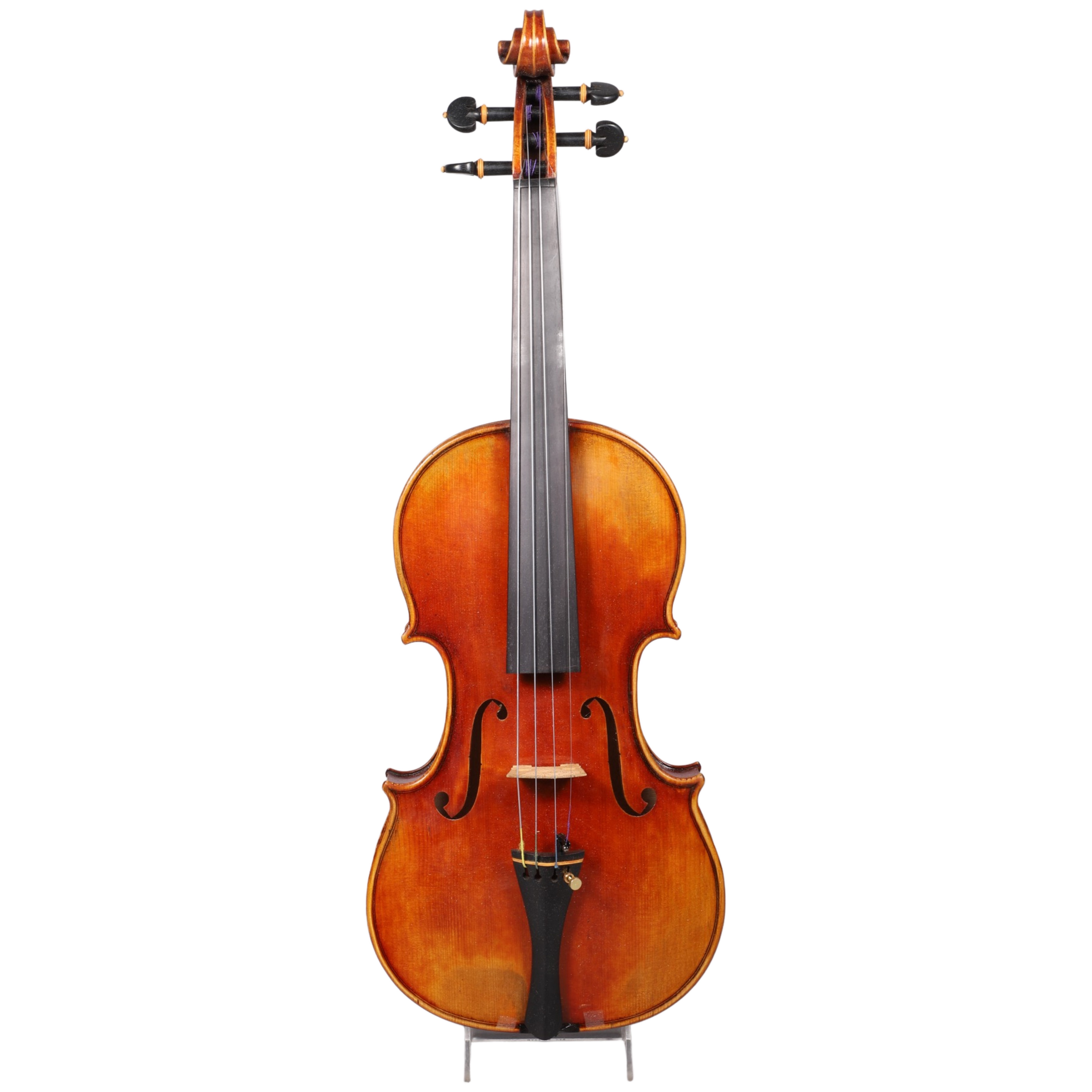 Antique 4/4 violin, unbranded, fine