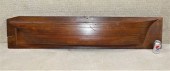 ANTIQUE 5 FOOT HALF HULL MODEL