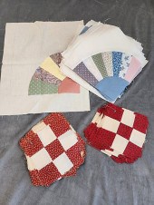 Antique 9 Patch Quilt Blocks w