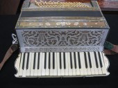 Antique Accordian elaborate in