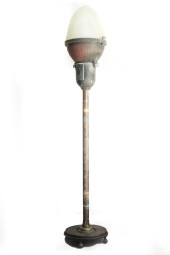 ANTIQUE ACORN SHADE STANDING P