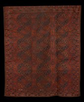 Antique Afghan Ersari Carpet,