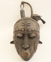ANTIQUE AFRICAN BRONZE CEREMON