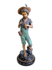 ANTIQUE AGUSTE MOREAU BRONZEAn