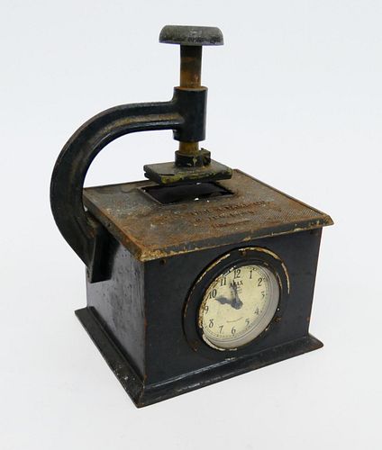 ANTIQUE AJAX TIME STAMP CO