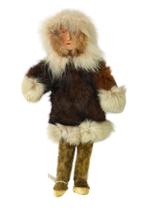 ANTIQUE ALASKAN INUIT HAND MADE FUR