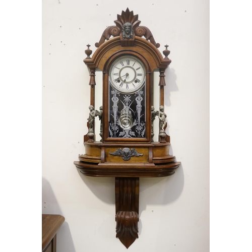 Antique American Ansonia clock on