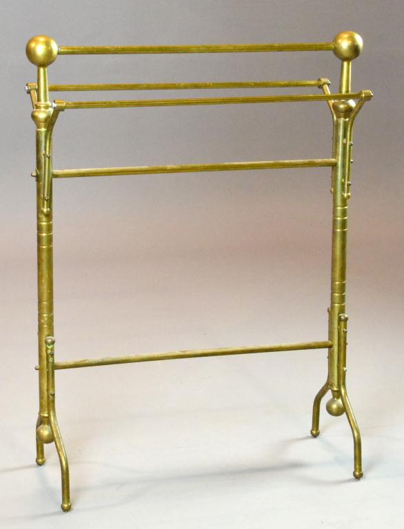 Antique American Brass Quilt Or