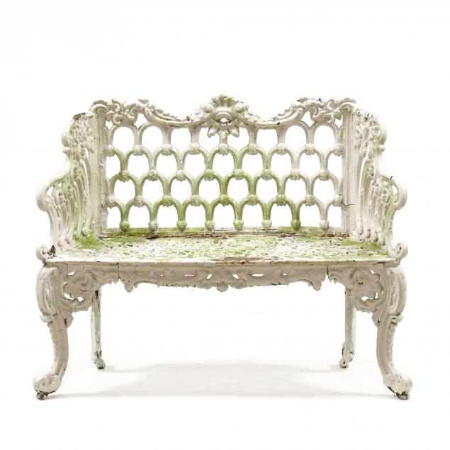ANTIQUE AMERICAN CAST IRON "WHITE