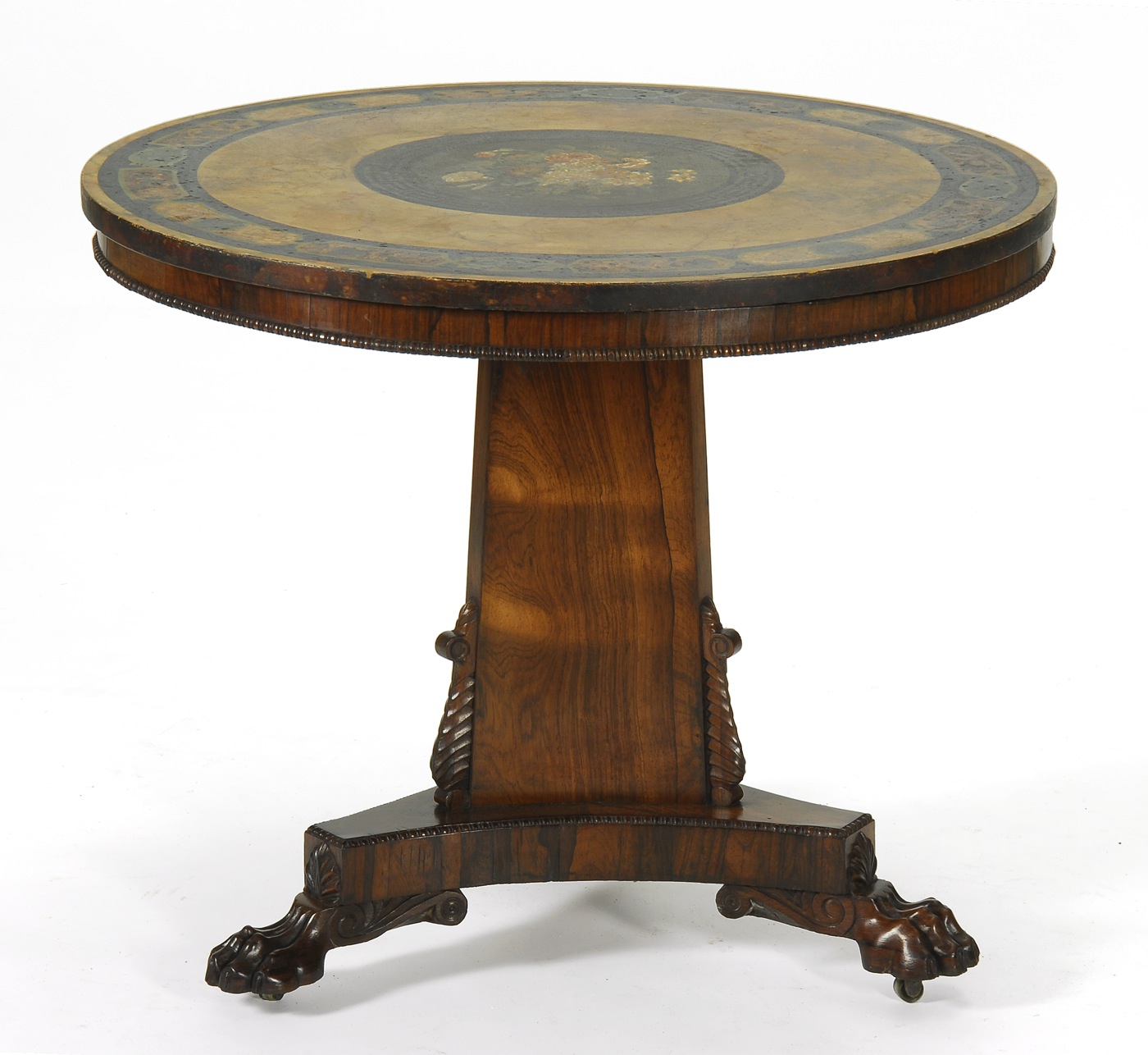 ANTIQUE AMERICAN CLASSICAL PEDESTAL