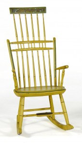 ANTIQUE AMERICAN COMB-BACK ROC