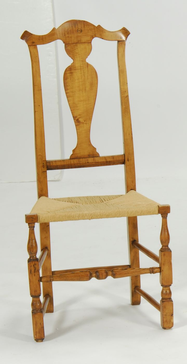 ANTIQUE AMERICAN COUNTRY QUEEN ANNE