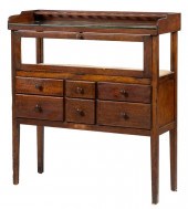 ANTIQUE AMERICAN DISPLAY CABIN