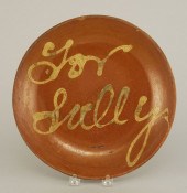 ANTIQUE AMERICAN EARTHENWARE P
