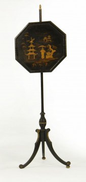 ANTIQUE AMERICAN FEDERAL POLE
