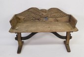 ANTIQUE AMERICAN FOLK ART CARV