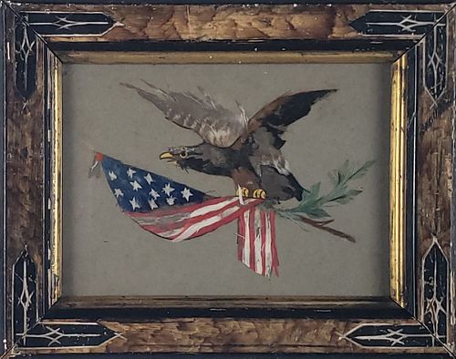 ANTIQUE AMERICAN FOLK ART MIXED