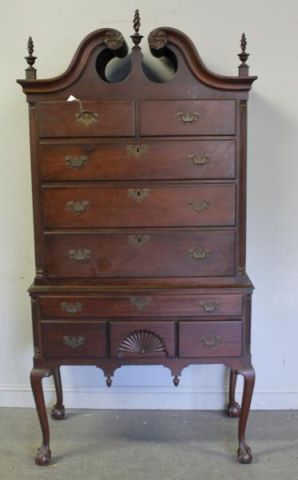 Antique American Highboy With