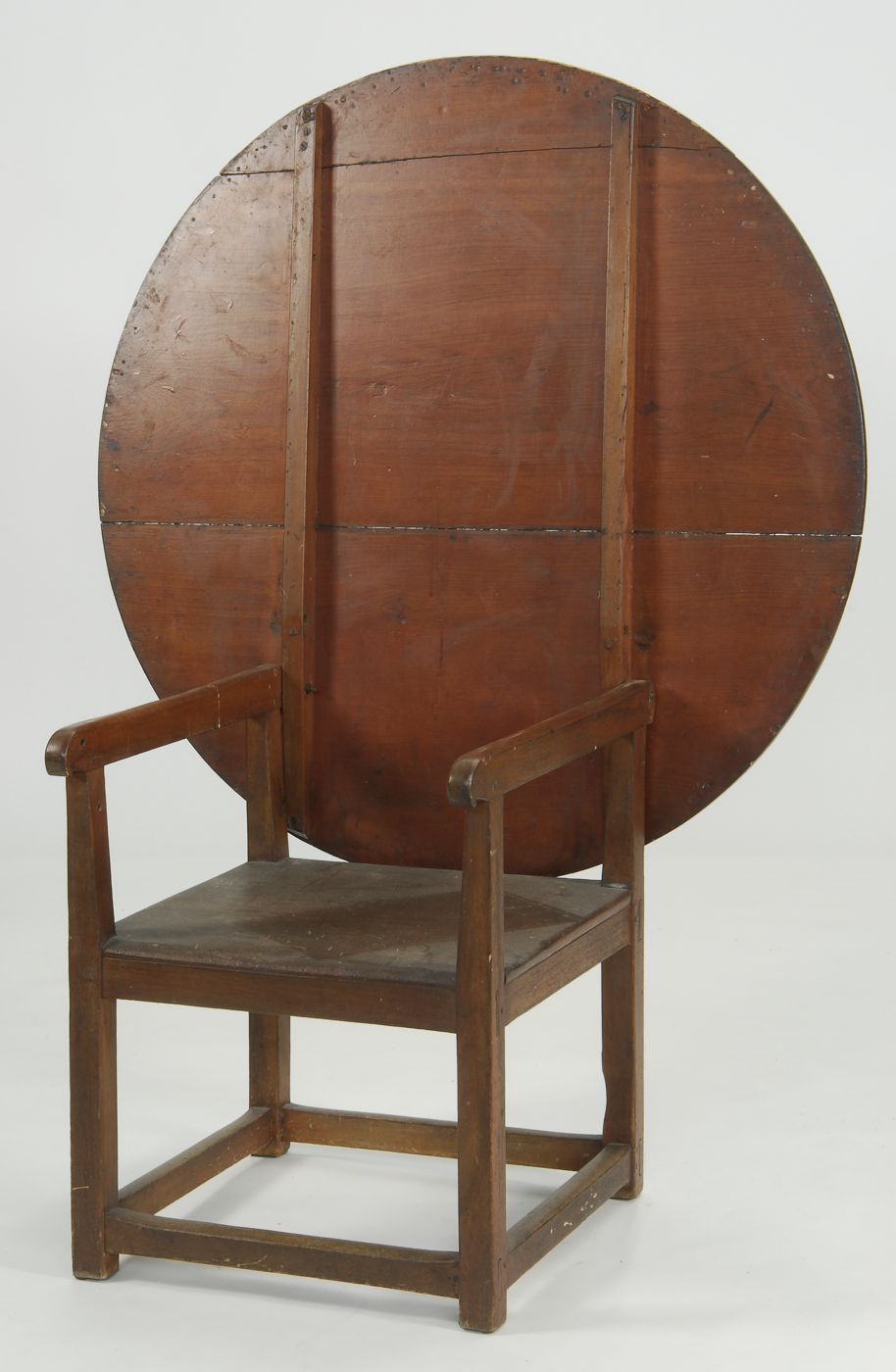 ANTIQUE AMERICAN HUTCH TABLELate