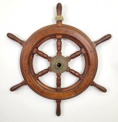 ANTIQUE AMERICAN INLAID MAHOGA