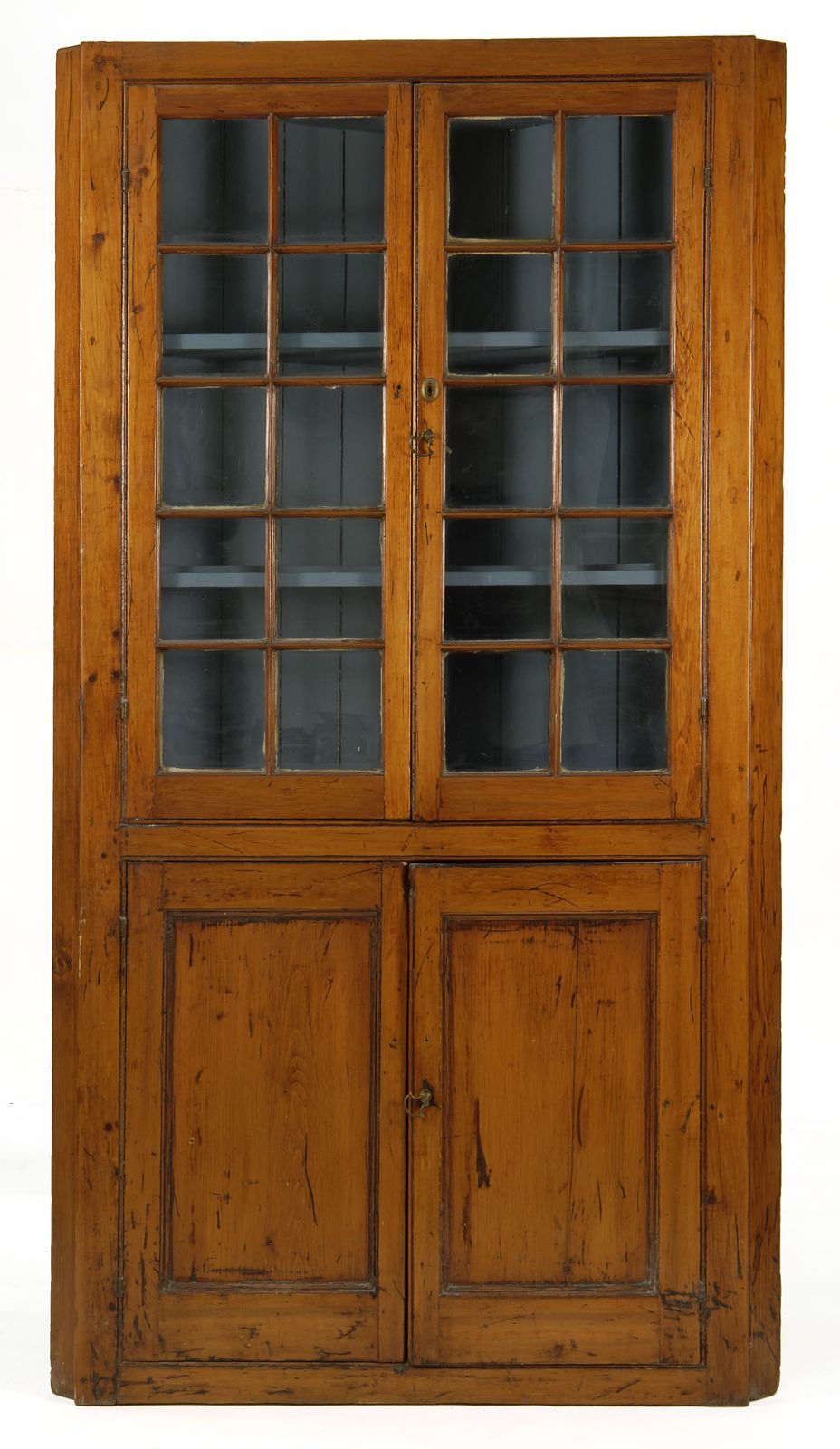 ANTIQUE AMERICAN ONE-PART CORNER