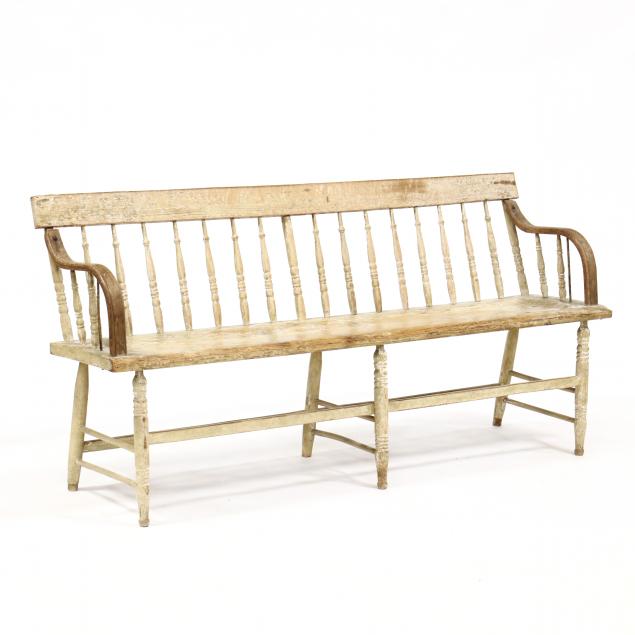 ANTIQUE AMERICAN PAINTED DEACONS