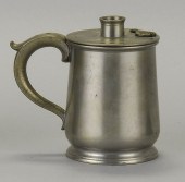ANTIQUE AMERICAN PEWTER INFUSI