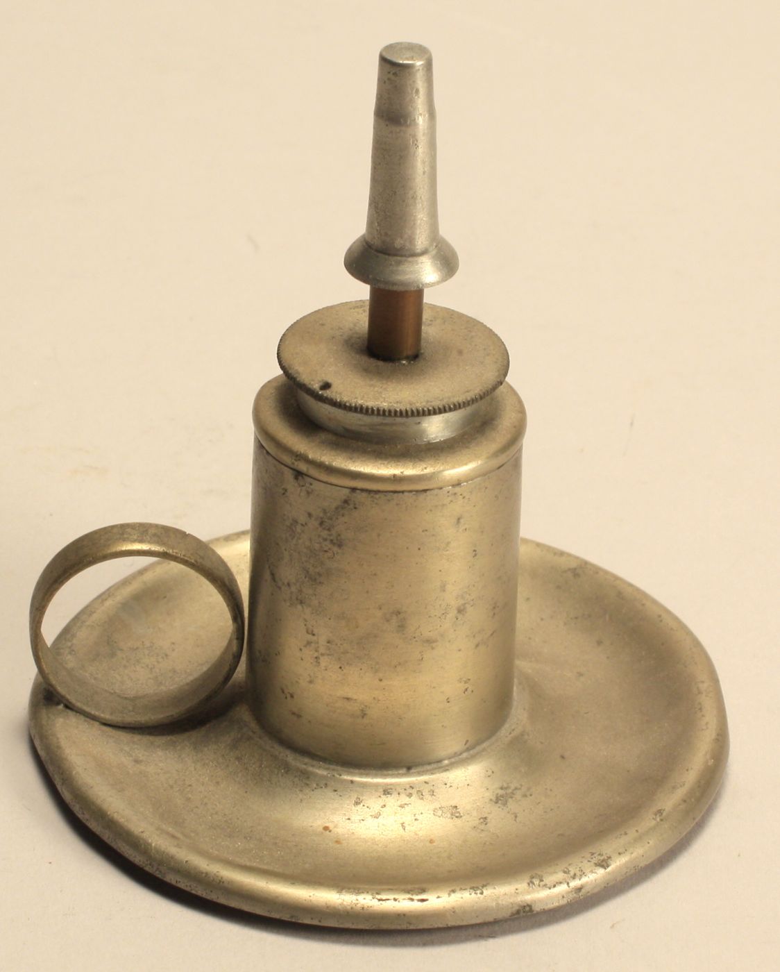 ANTIQUE AMERICAN PEWTER SPARKING