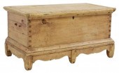 ANTIQUE AMERICAN PINE STORAGE