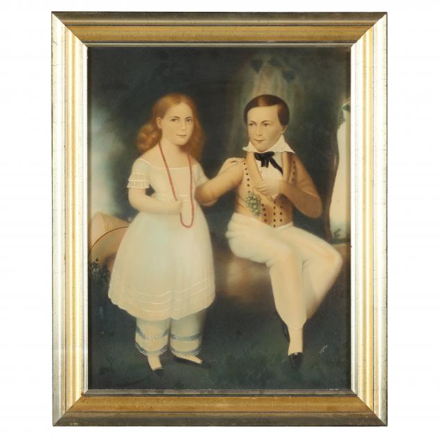 ANTIQUE AMERICAN PORTRAIT PRINT