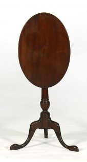 ANTIQUE AMERICAN QUEEN ANNE TI
