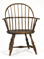ANTIQUE AMERICAN SACKBACK WIND