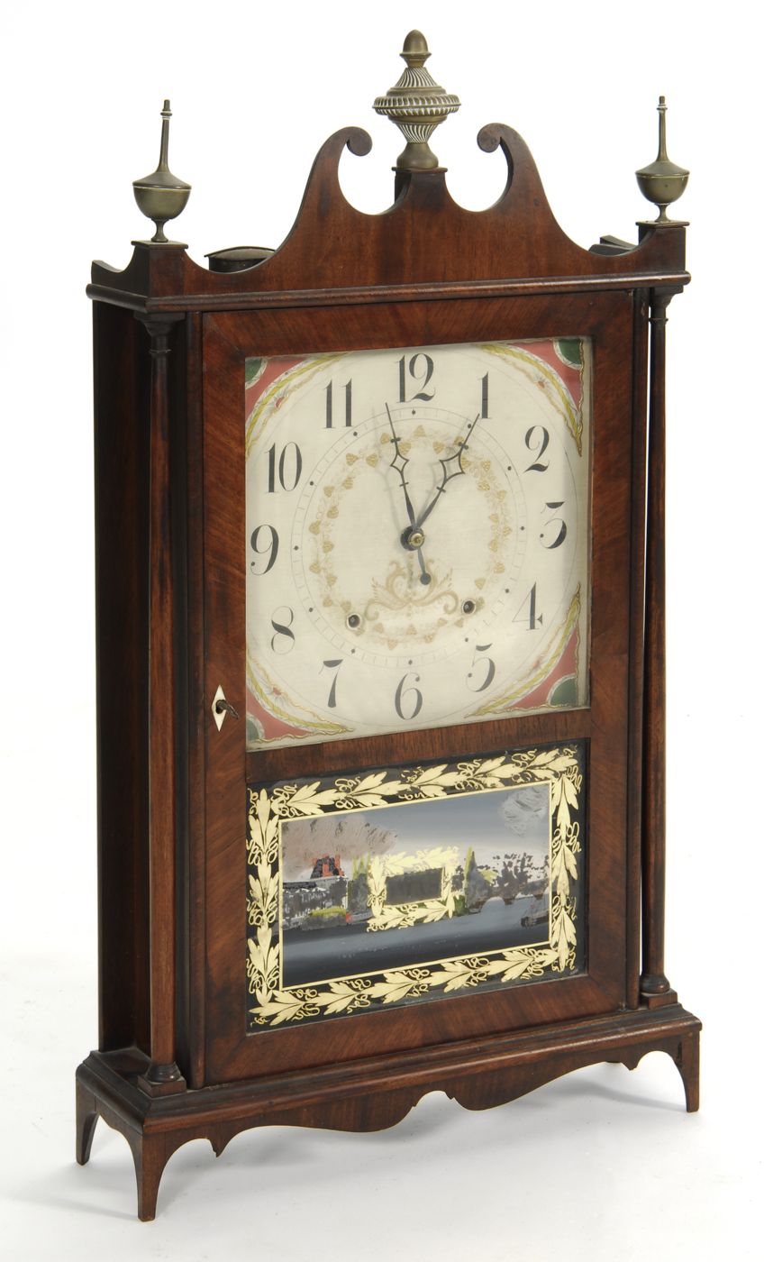 ANTIQUE AMERICAN SETH THOMAS PILLAR