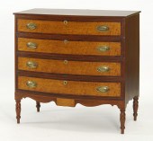 ANTIQUE AMERICAN SHERATON FOUR