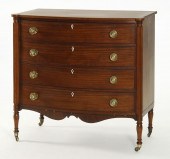 ANTIQUE AMERICAN SHERATON FOUR