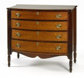 ANTIQUE AMERICAN SHERATON FOUR