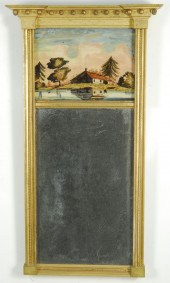 ANTIQUE AMERICAN SHERATON TABE