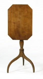 ANTIQUE AMERICAN TILT-TOP SPID