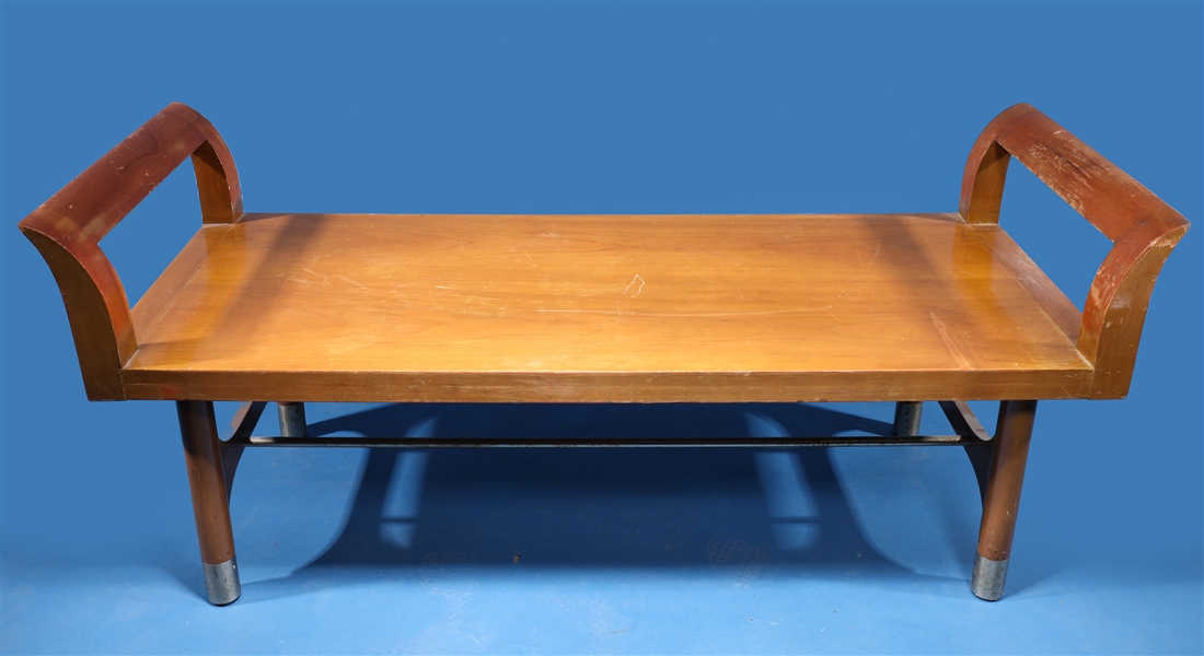 Antique American wooden bench