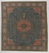 ANTIQUE AMRITSAR RUG, INDIA: 1