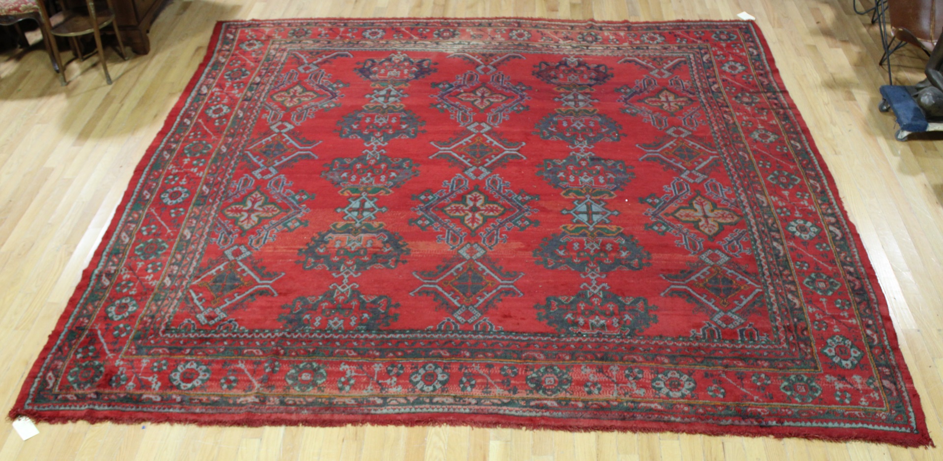 ANTIQUE AND FINELY HAND WOVEN