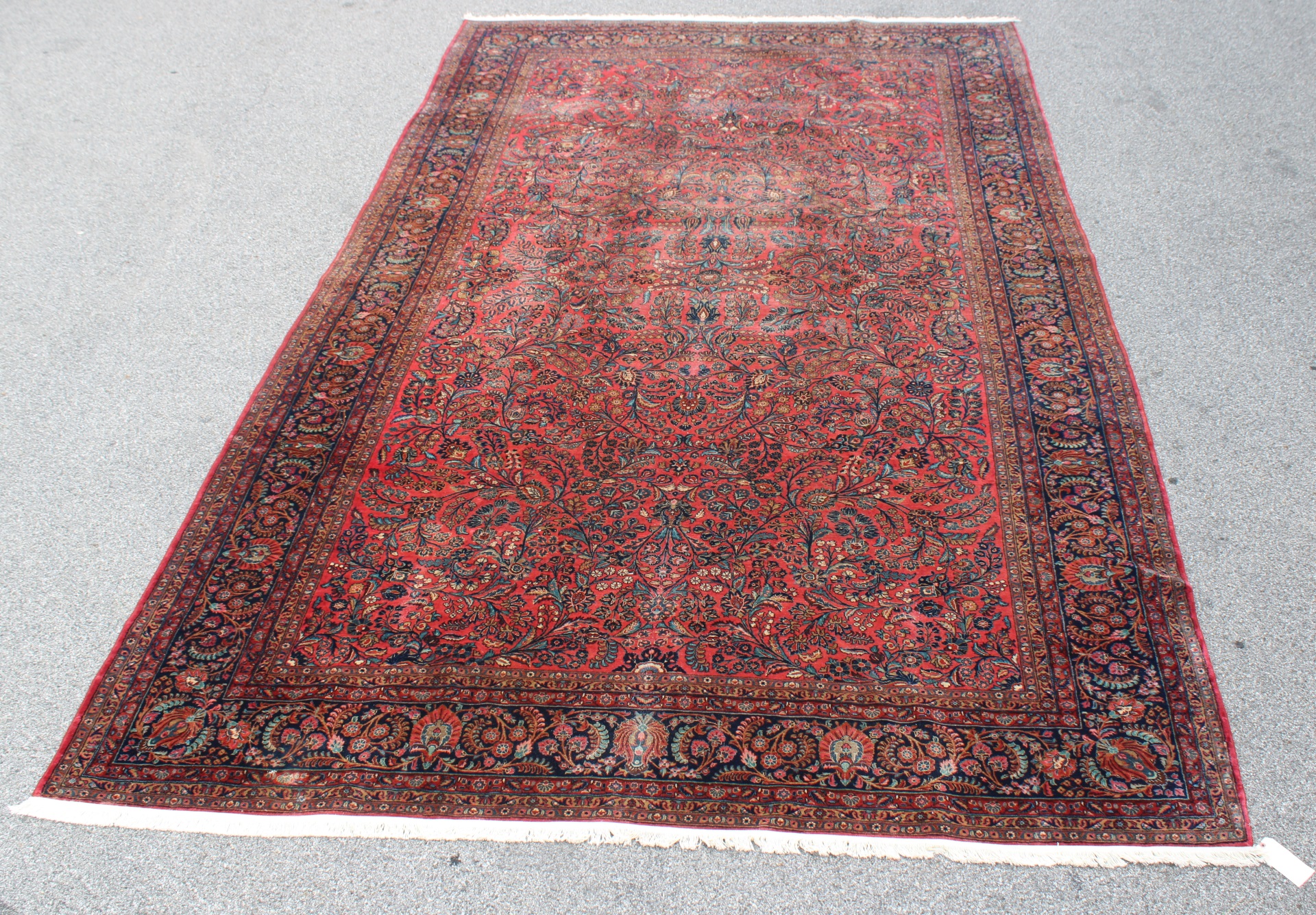 ANTIQUE AND FINELY HAND WOVEN