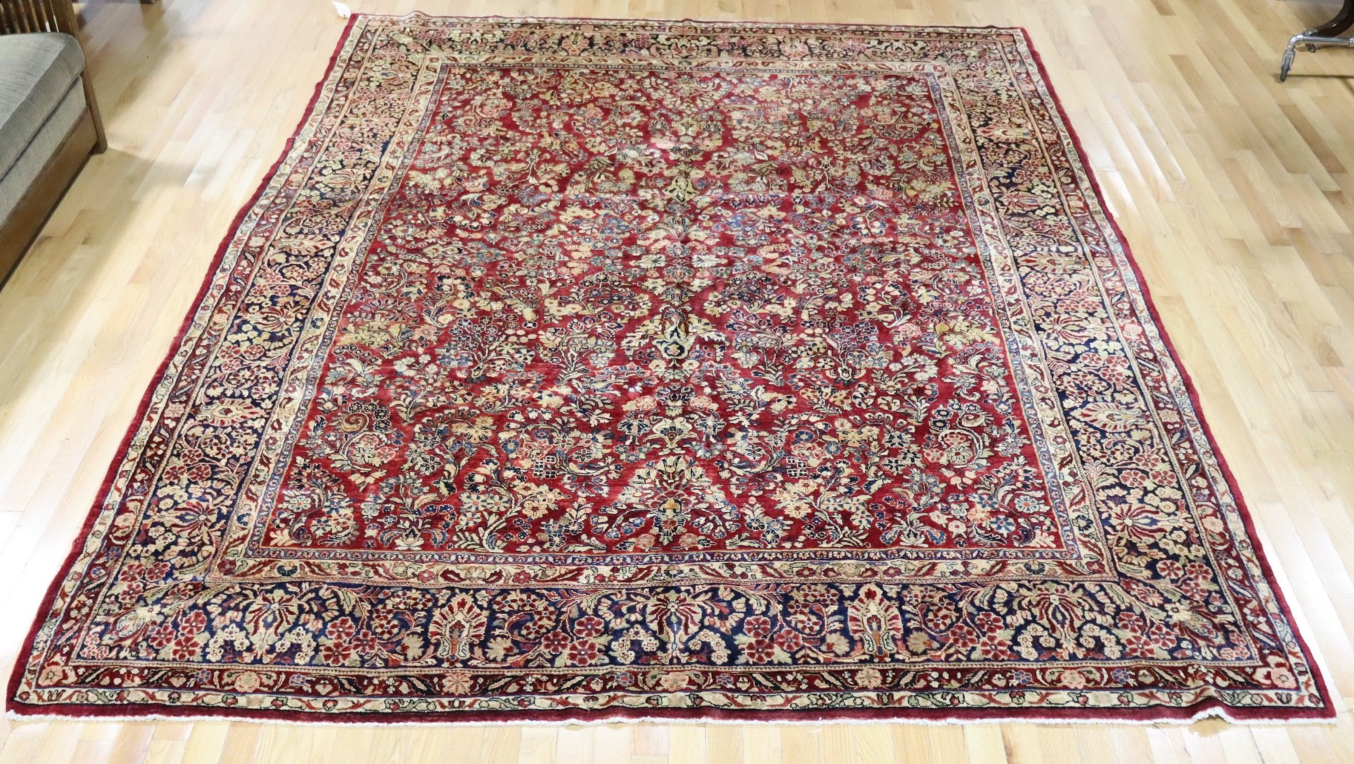 ANTIQUE AND FINELY HAND WOVEN