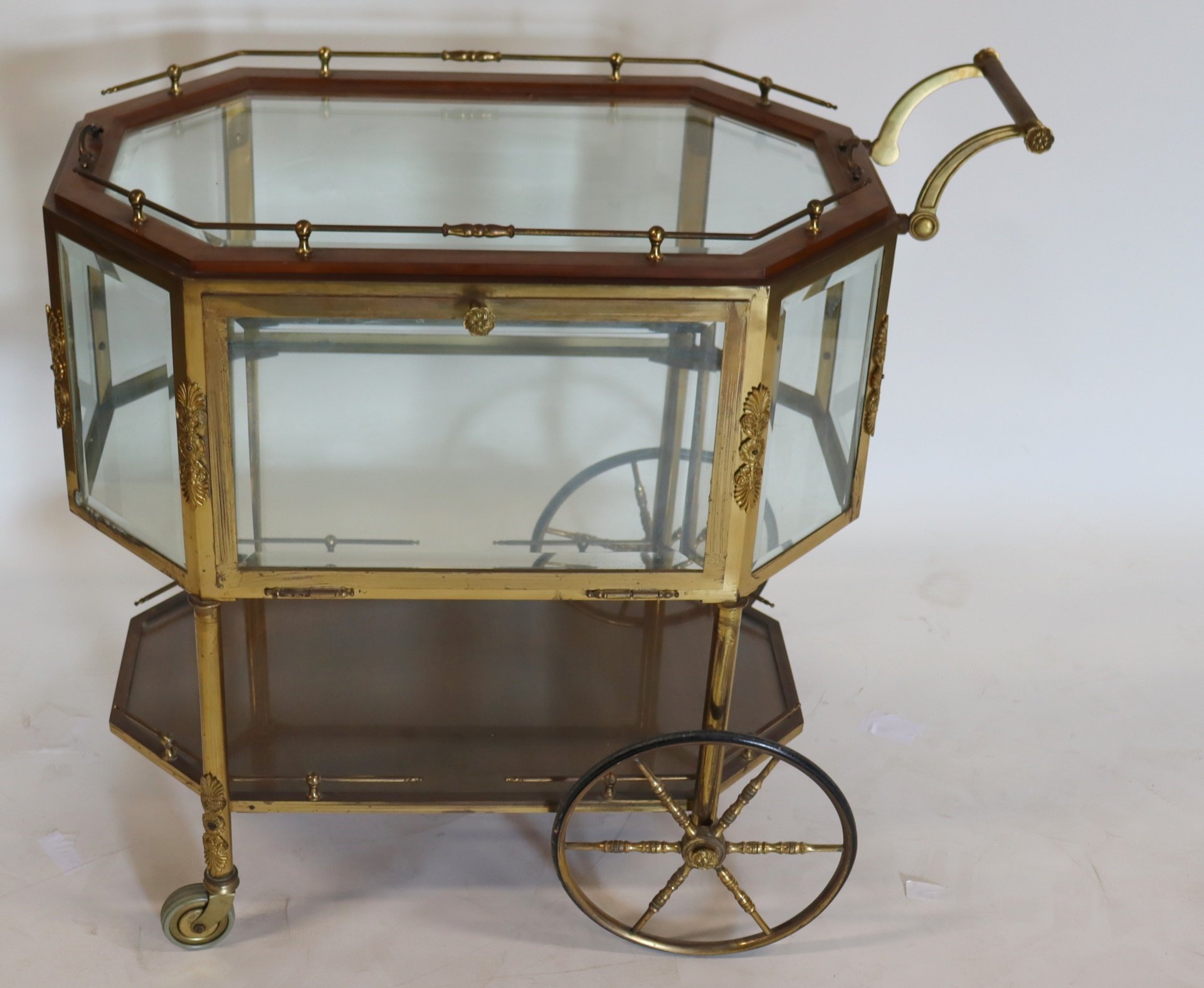 ANTIQUE AND QUALITY GILT METAL