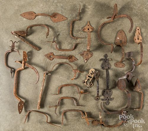 ANTIQUE AND REPRODUCTION WROUGHT