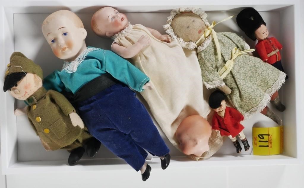 ANTIQUE AND VINTAGE DOLLS