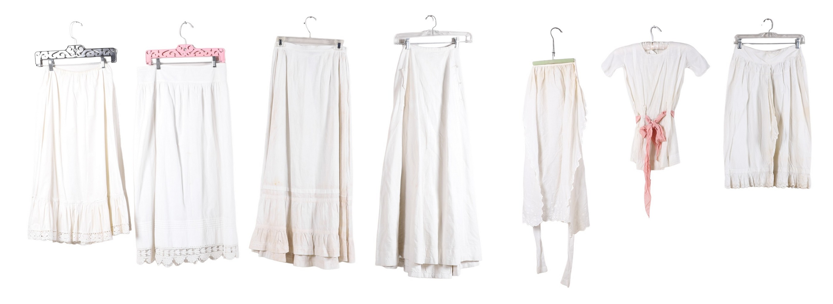 Antique and vintage whites to