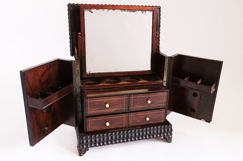 ANTIQUE ANGLO INDIAN EXOTIC WOOD